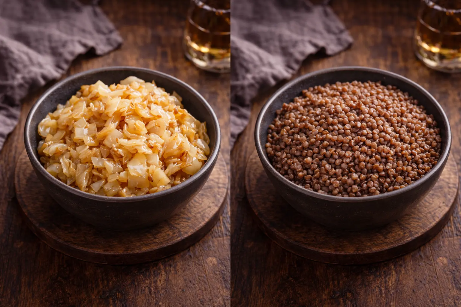 Kapusta zasmażana w Restauracji Krakoski na Kazimierzu w Krakowie.